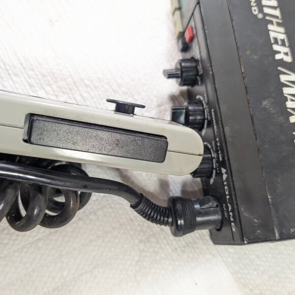 Vintage Midland Weather Max Mini 40 channel CB & VHF Radio Model 77-116 READ - Picture 10 of 15